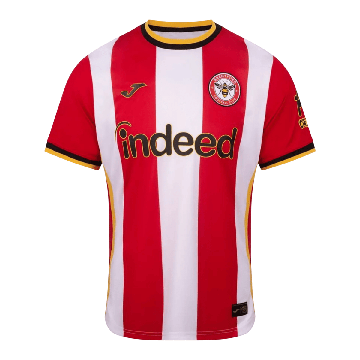 Joma Mens Brentford Home Jersey 26/27 (Red/White) | SoccerWearhouse