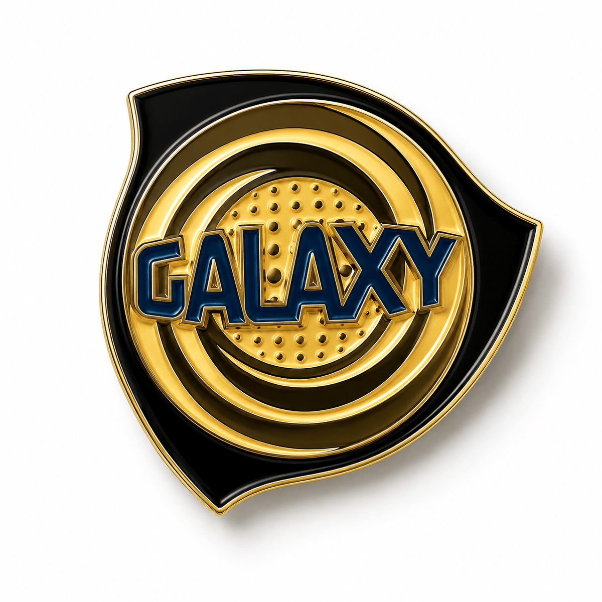 LA Galaxy Cyclone Retro Enamel Pin | SoccerWearhouse