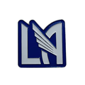LAFC Blue Logo Enamel Pin