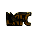 LAFC Gold Logo Enamel Pin