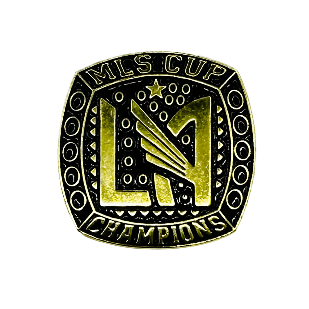 LAFC MLS Cup Champion Gold Enamel Pin | SoccerWearhouse