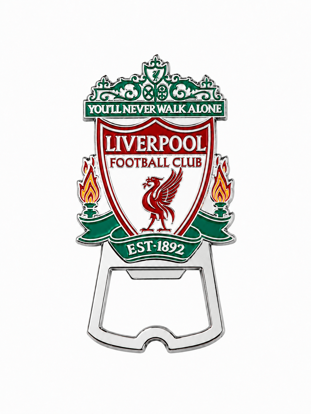 Liverpool FC Full Color Metal Bottle Opener | SoccerWearhouse