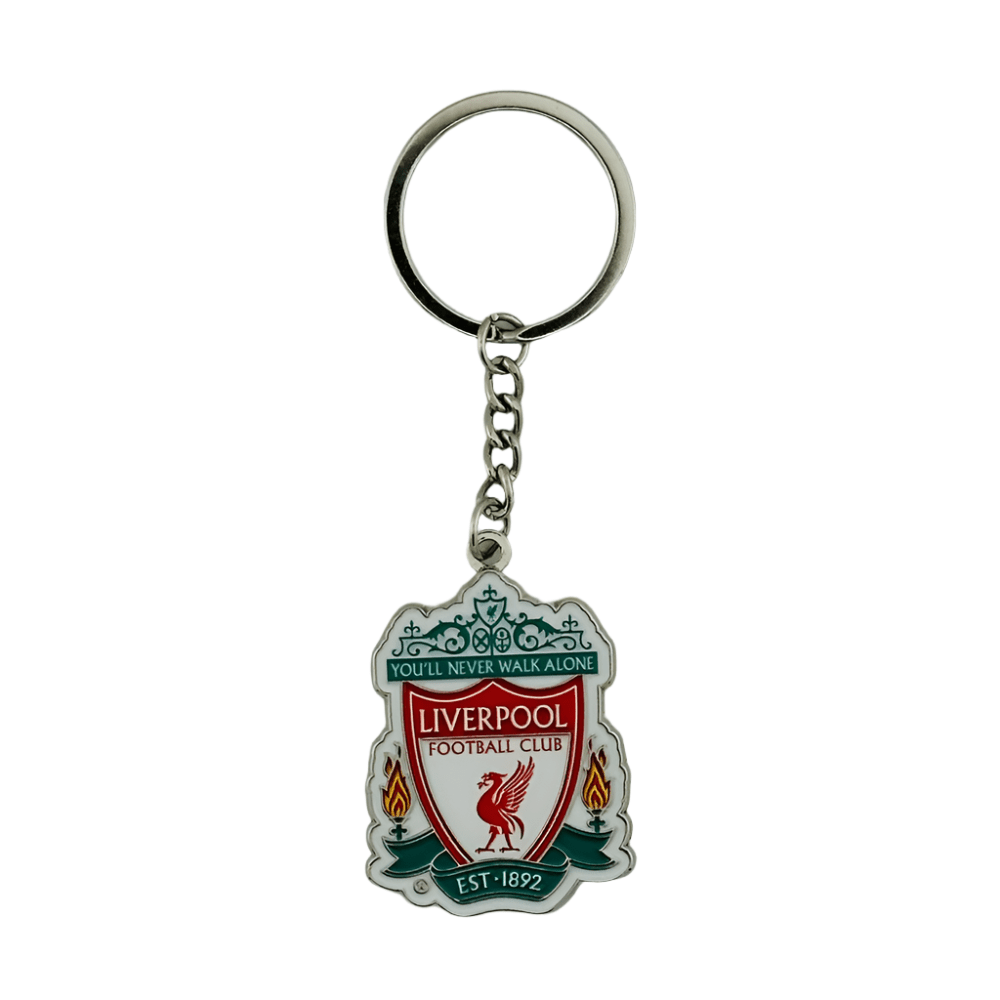 Liverpool FC Full Color Metal Keychain | SoccerWearhouse