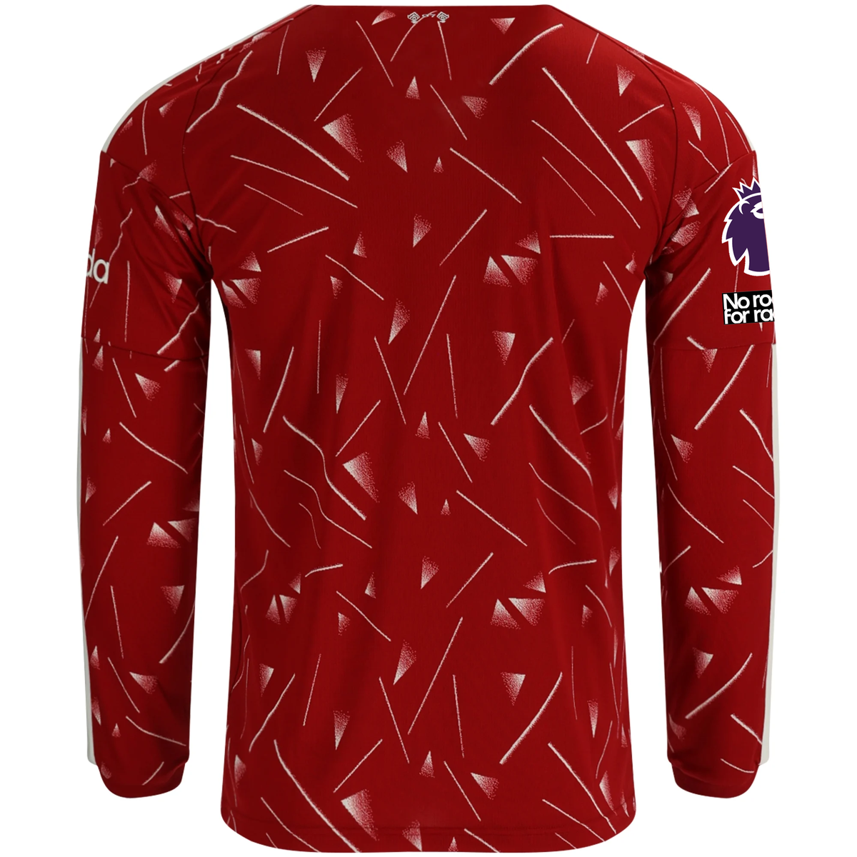 adidas Liverpool Authentic Long Sleeve Home Jersey w/ EPL + No Room For Racism Patches 26/27 (Red)