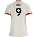 adidas Women’s Liverpool Alexander Isak Away Jersey 26/27 (White/Red)