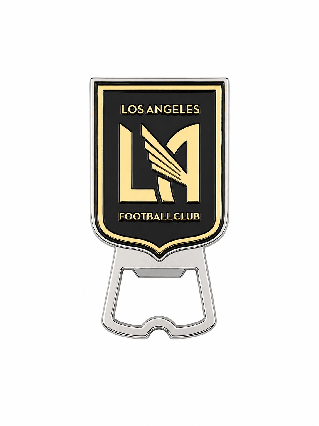 Los Angeles FC LAFC Magnetic Metal Bottle Opener