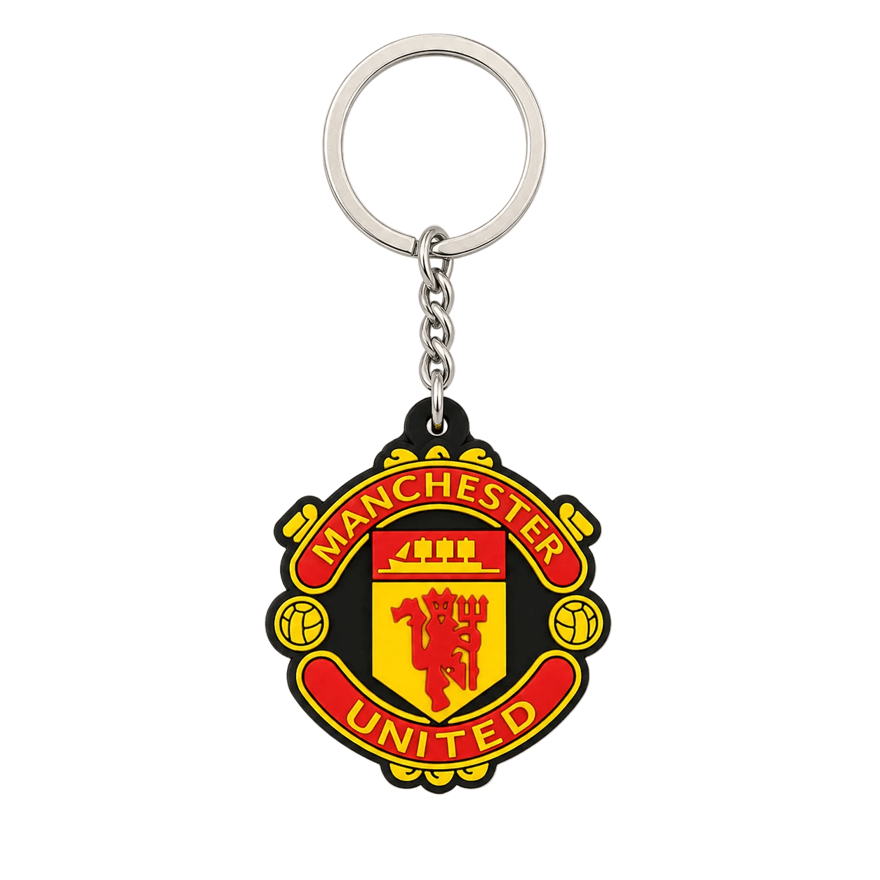 Manchester United Rubber Keychain | SoccerWearhouse