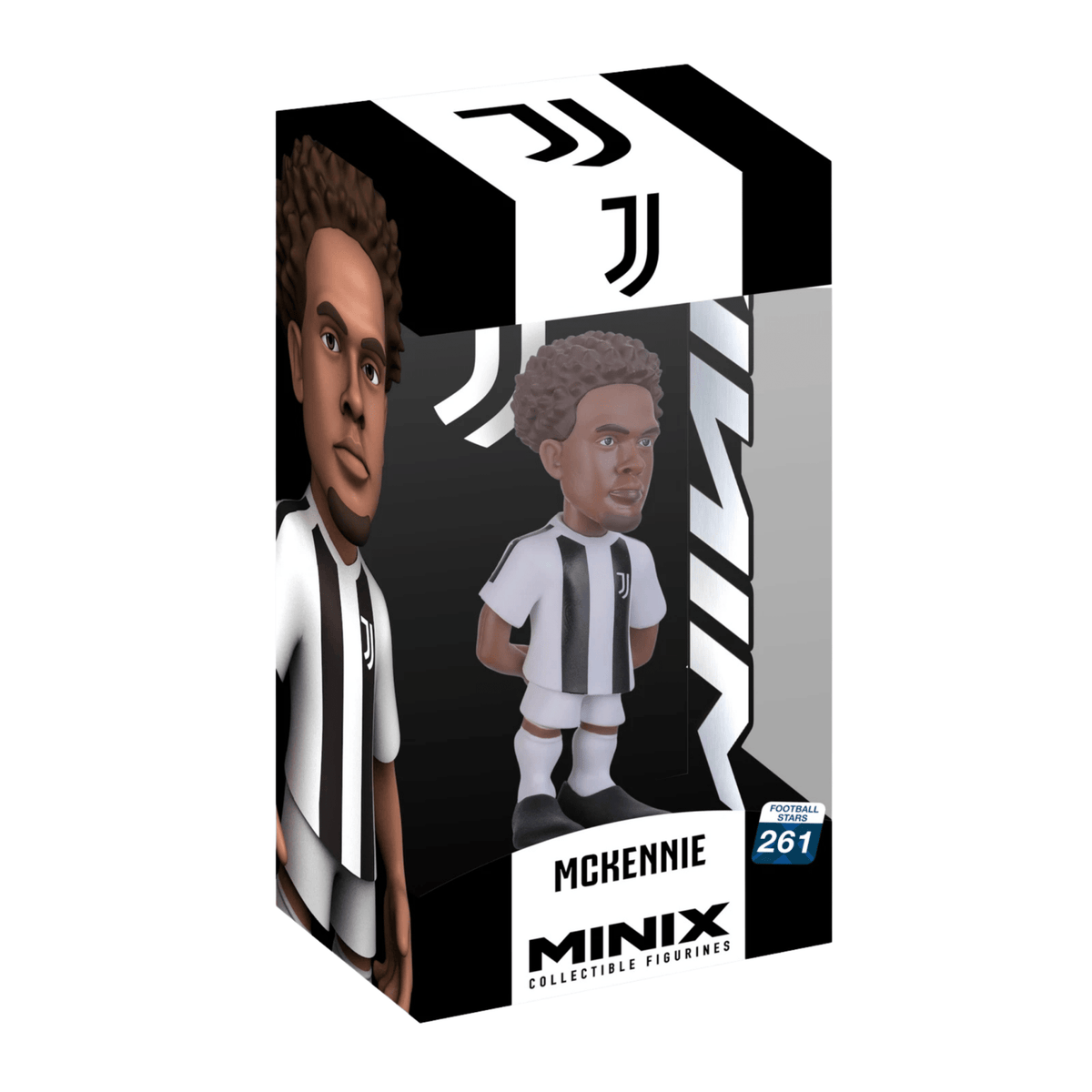 MINIX Juventus McKennie Collectible Figure (White/Black Edition) | SoccerWearhouse