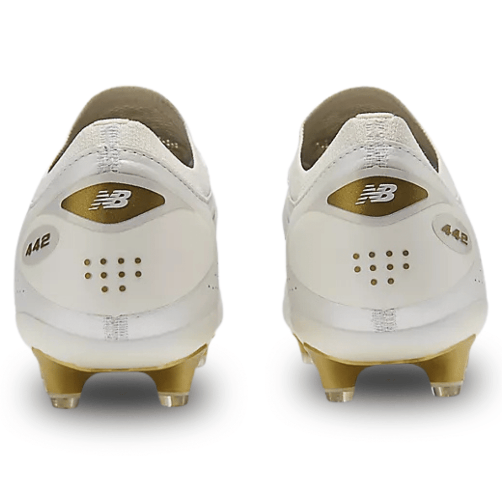 New Balance 442 Elite Knit FG V3 First Edition Soccer Cleats (White/Brown) | SoccerWearhouse