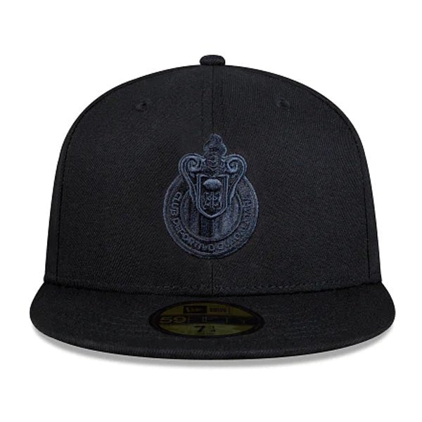 New Era Chivas 3930 Snapback Hat (Black/Black) | SoccerWearhouse