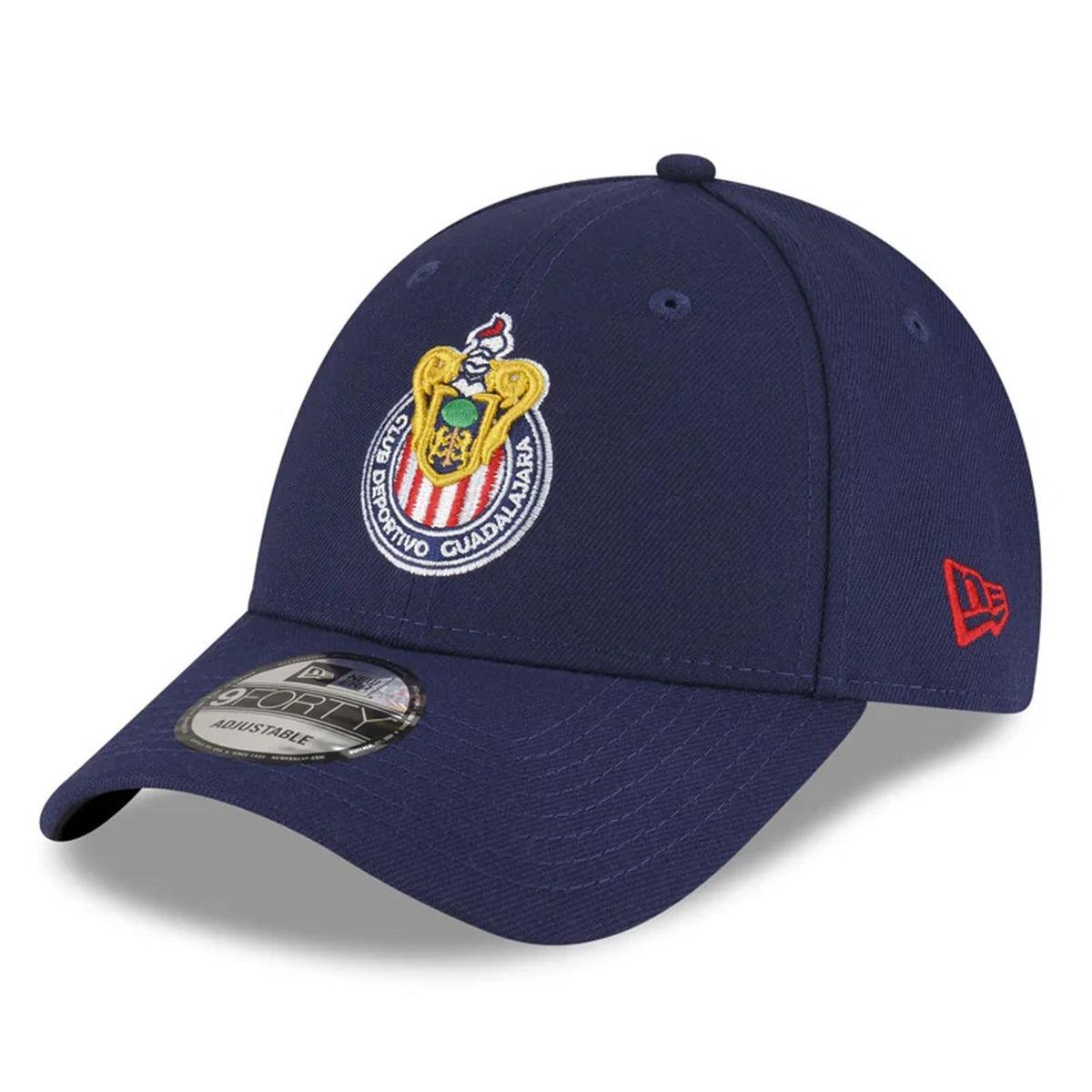 New Era Chivas de Guadalajara 9Forty Adjustable Hat (Navy Blue) | SoccerWearhouse