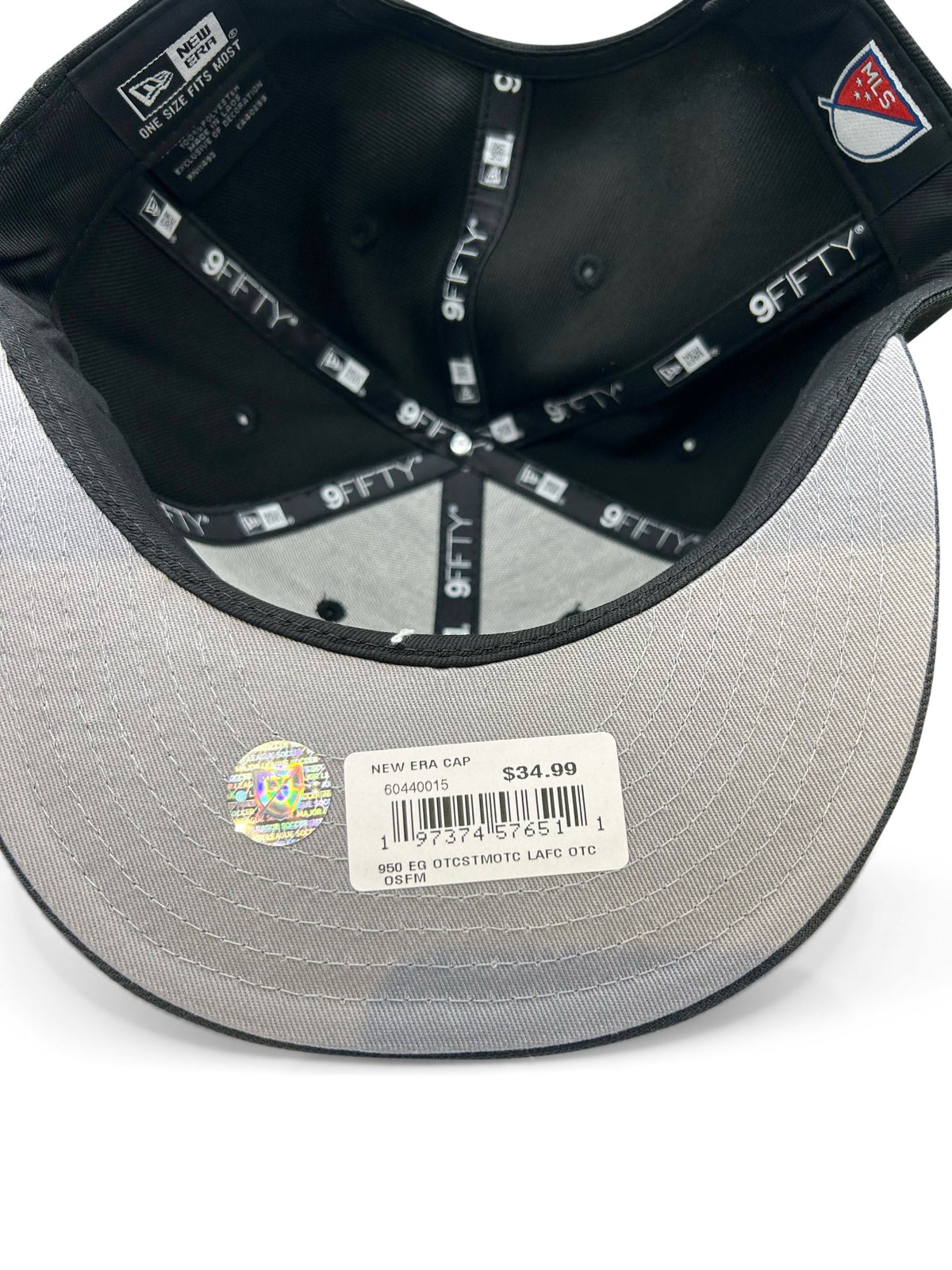 New Era LAFC 9Fifty Snapback Hat (Black/Grey) | SoccerWearhouse