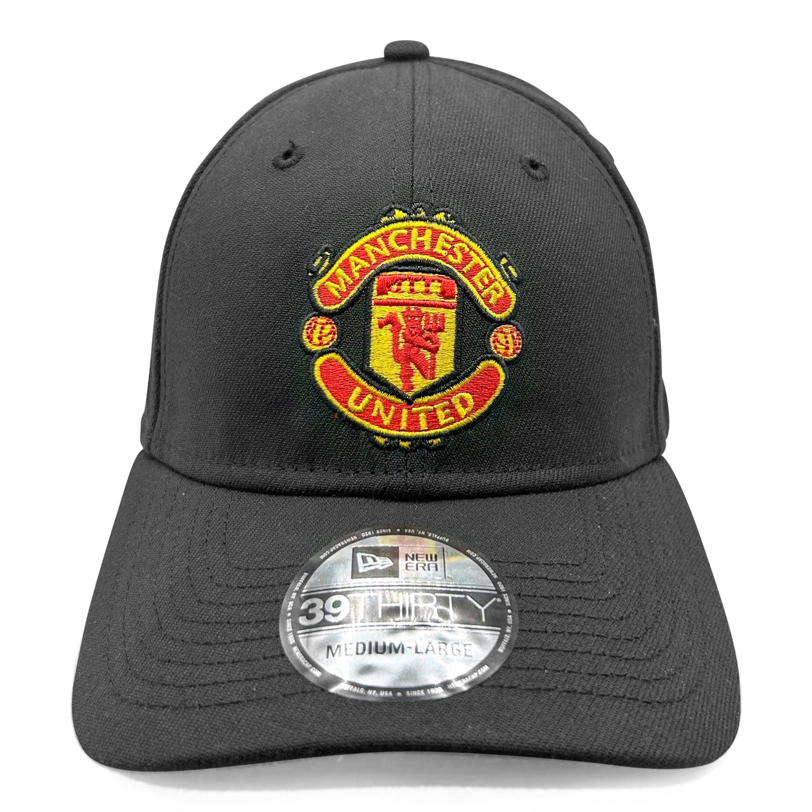 New Era Manchester United 39Thirty Hat (Black) | SoccerWearhouse