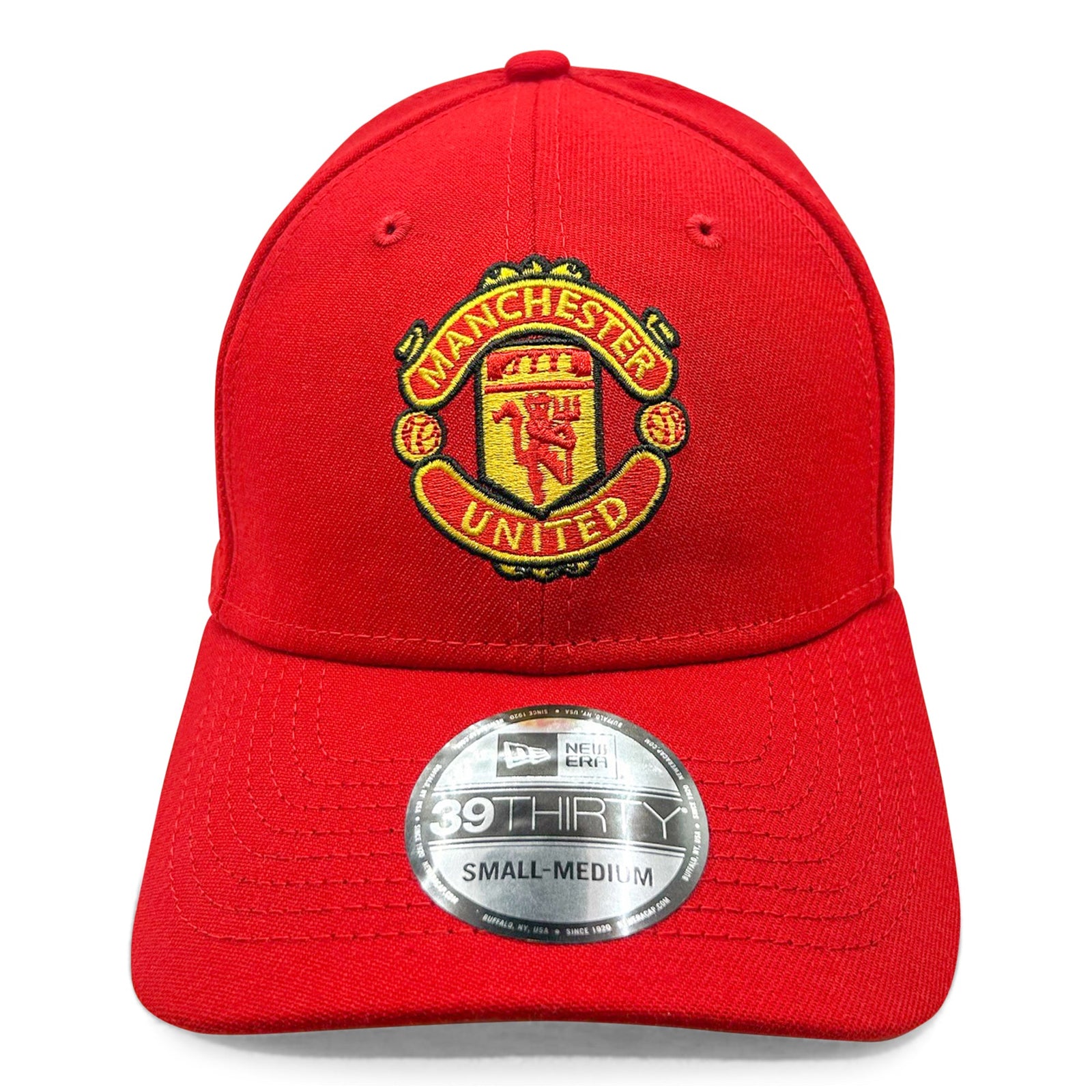New Era Manchester United 39Thirty Hat (Red) | SoccerWearhouse