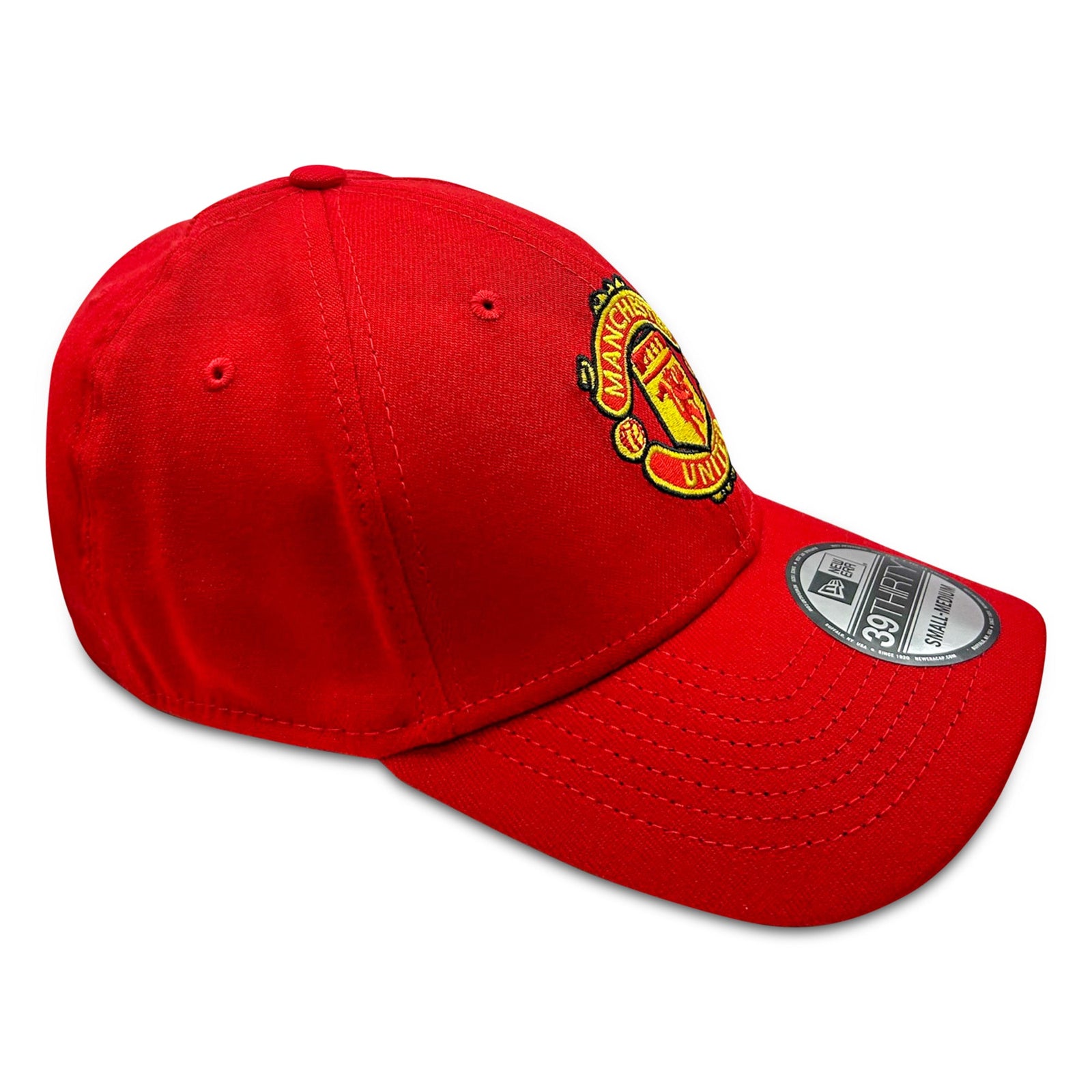 New Era Manchester United 39Thirty Hat (Red) | SoccerWearhouse