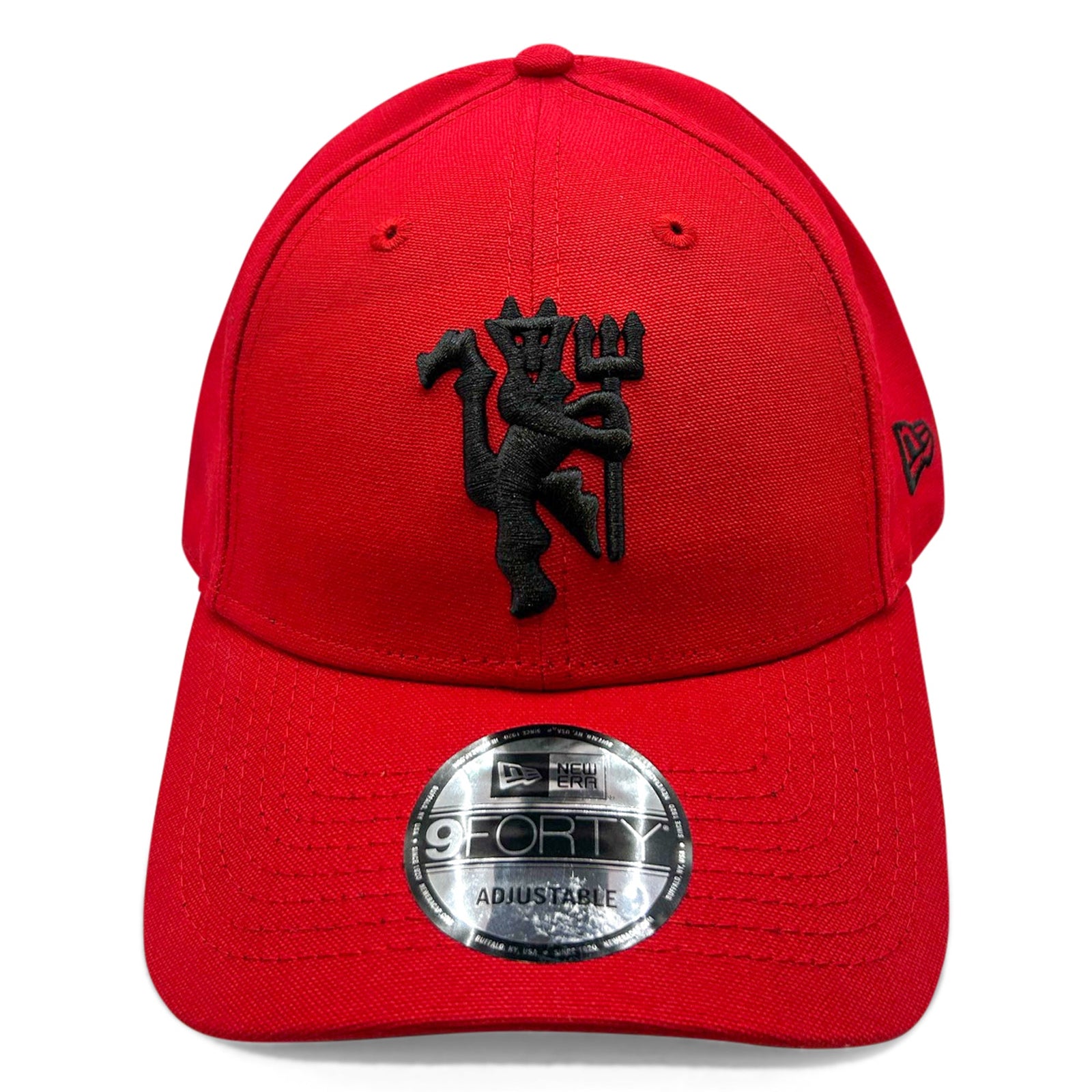 New Era Manchester United 9Forty Adjustable Hat (Red) | SoccerWearhouse