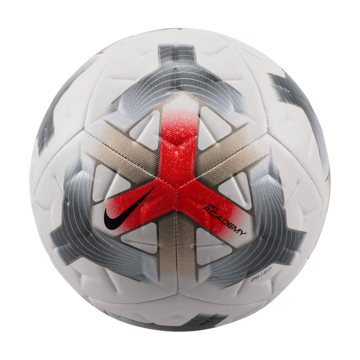 Nike Academy Soccer Ball (White/Bright Crimson/Black) | SoccerWearhouse