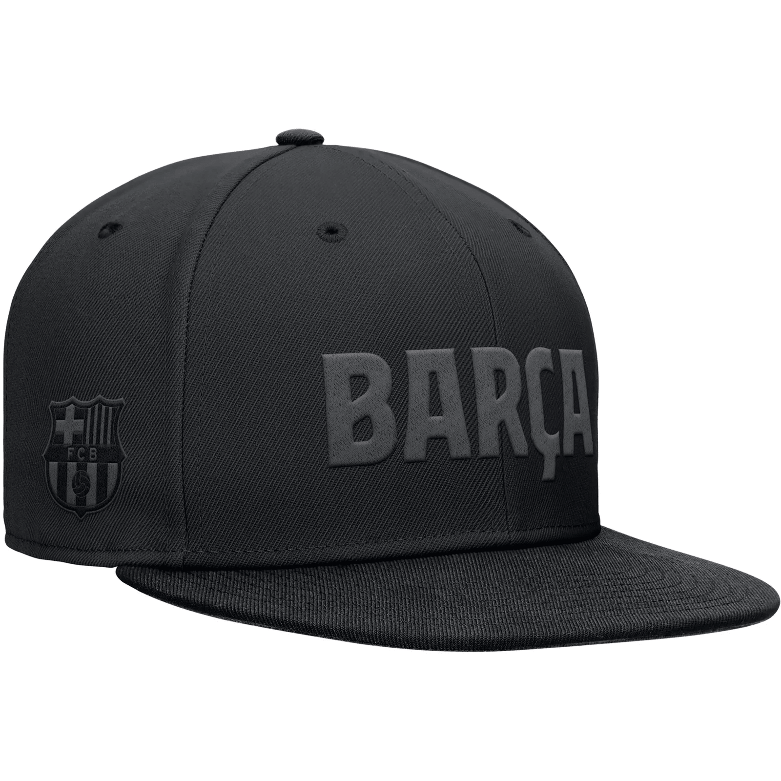 Nike Barcelona Pro Flat Bill Hat (Black) | SoccerWearhouse