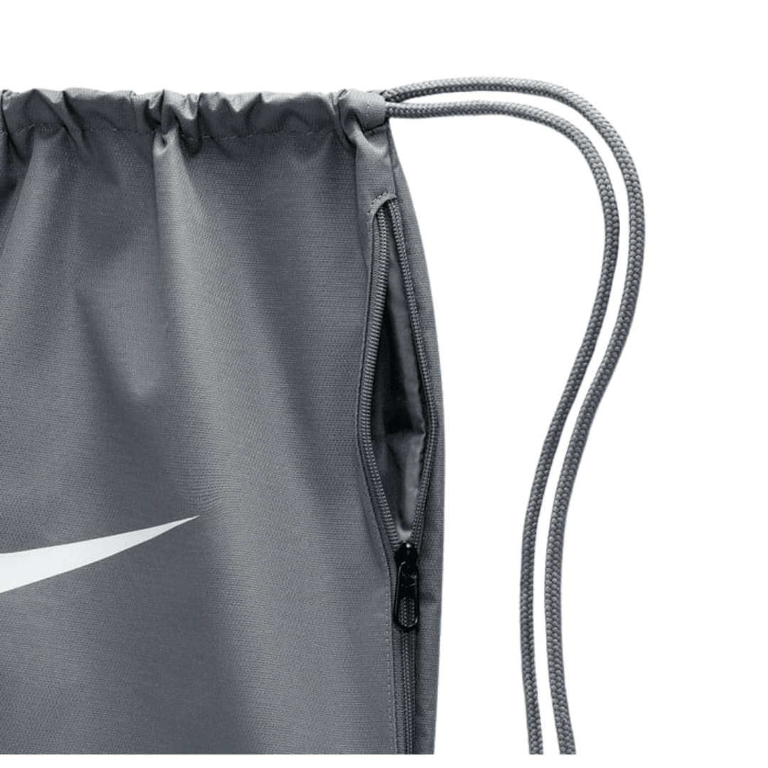 Nike Brasilia Drawstring Bag (Grey) | SoccerWearhouse