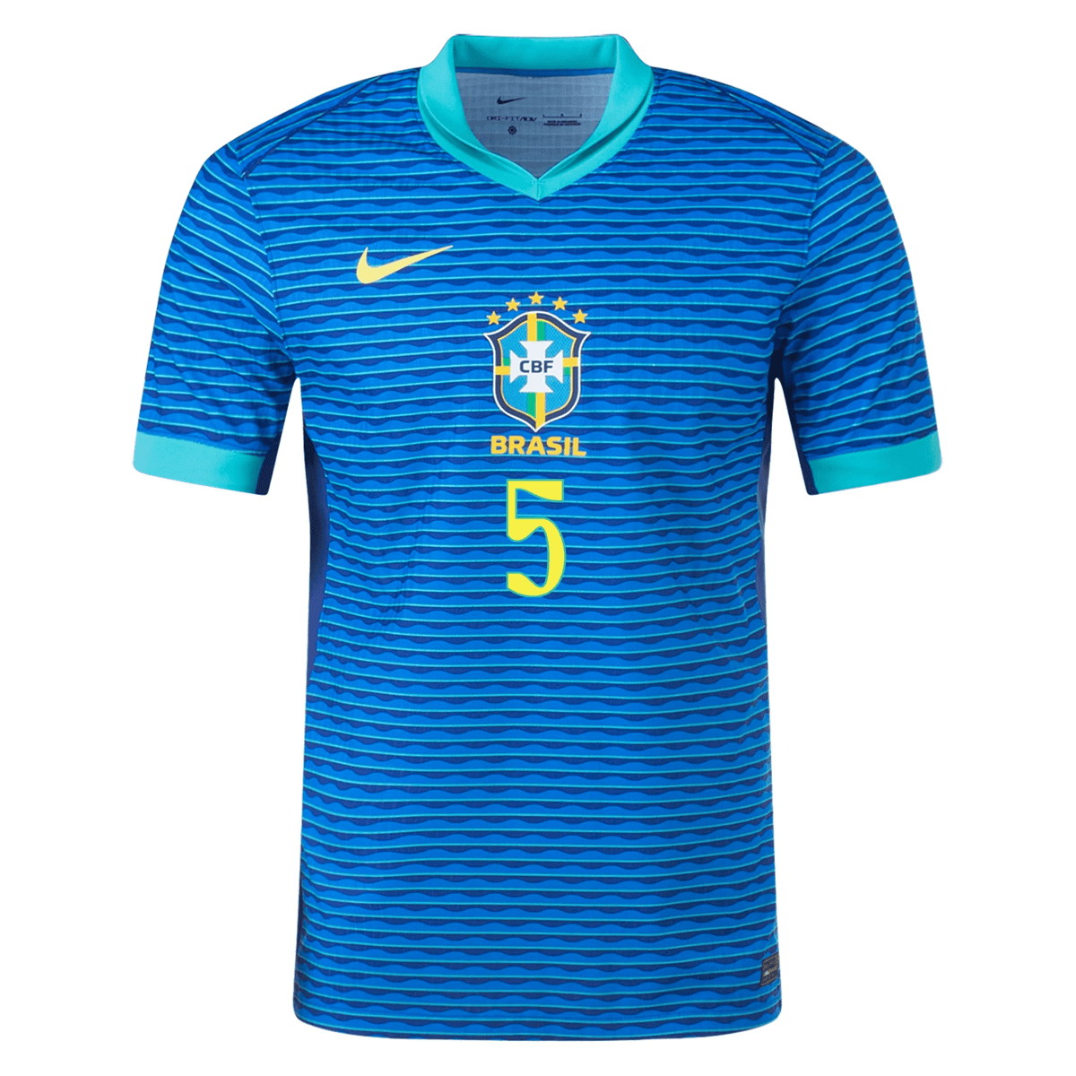Nike Brazil Authentic Casemiro Away Jersey 24/25 Soar/Dynamic Yellow) | SoccerWearhouse