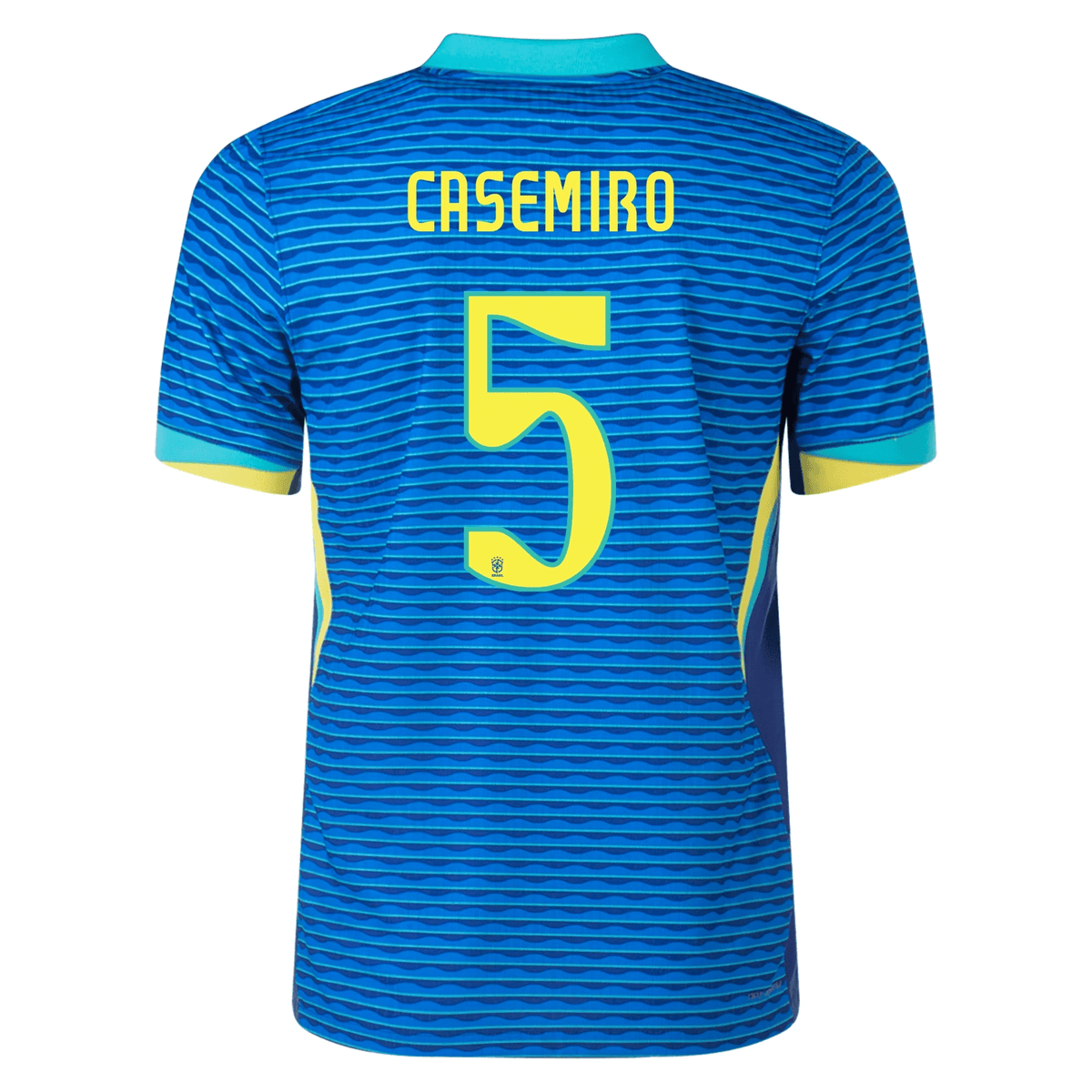 Nike Brazil Authentic Casemiro Away Jersey 24/25 Soar/Dynamic Yellow) | SoccerWearhouse