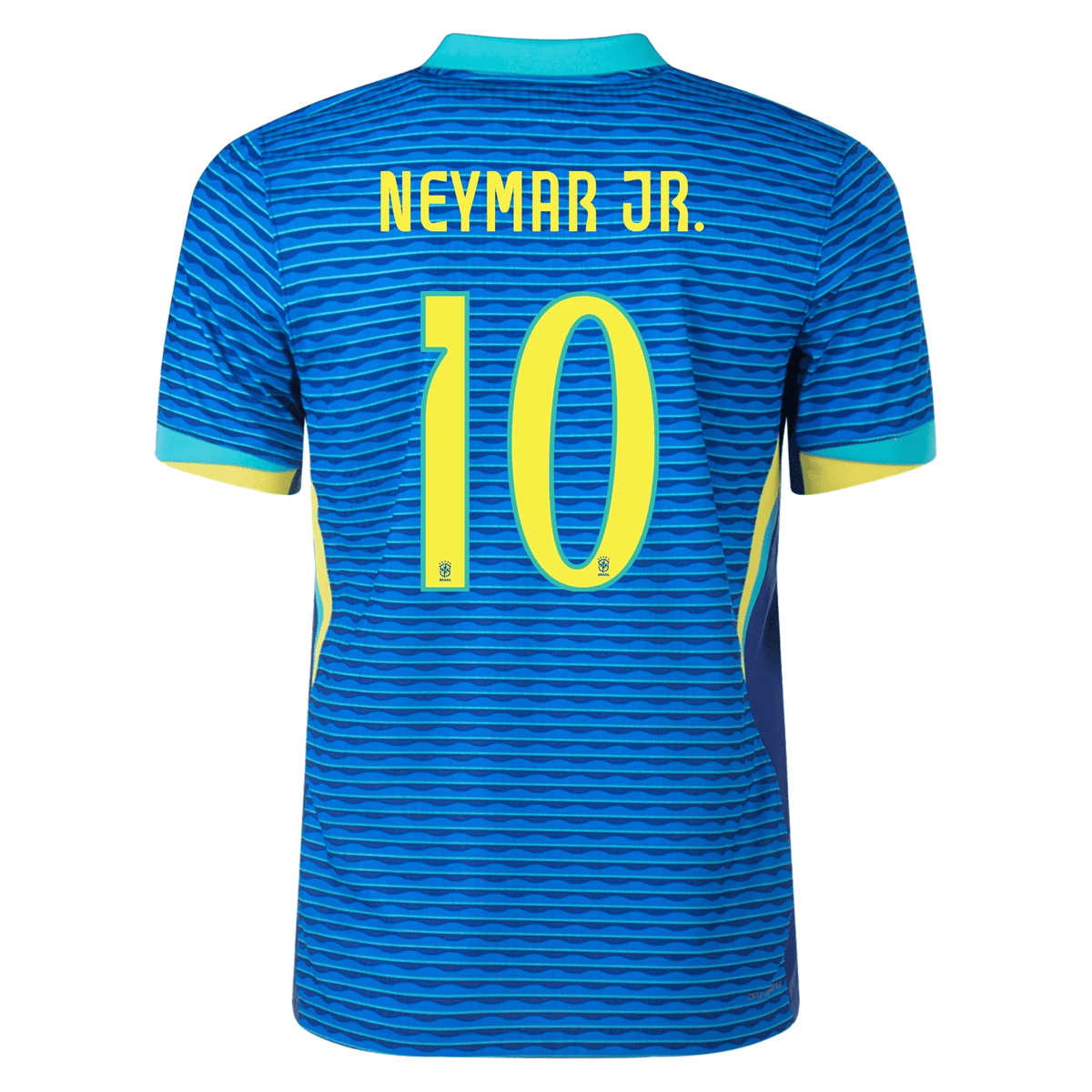 Nike Brazil Authentic Neymar Jr. Away Jersey 24/25 Soar/Dynamic Yellow) | SoccerWearhouse