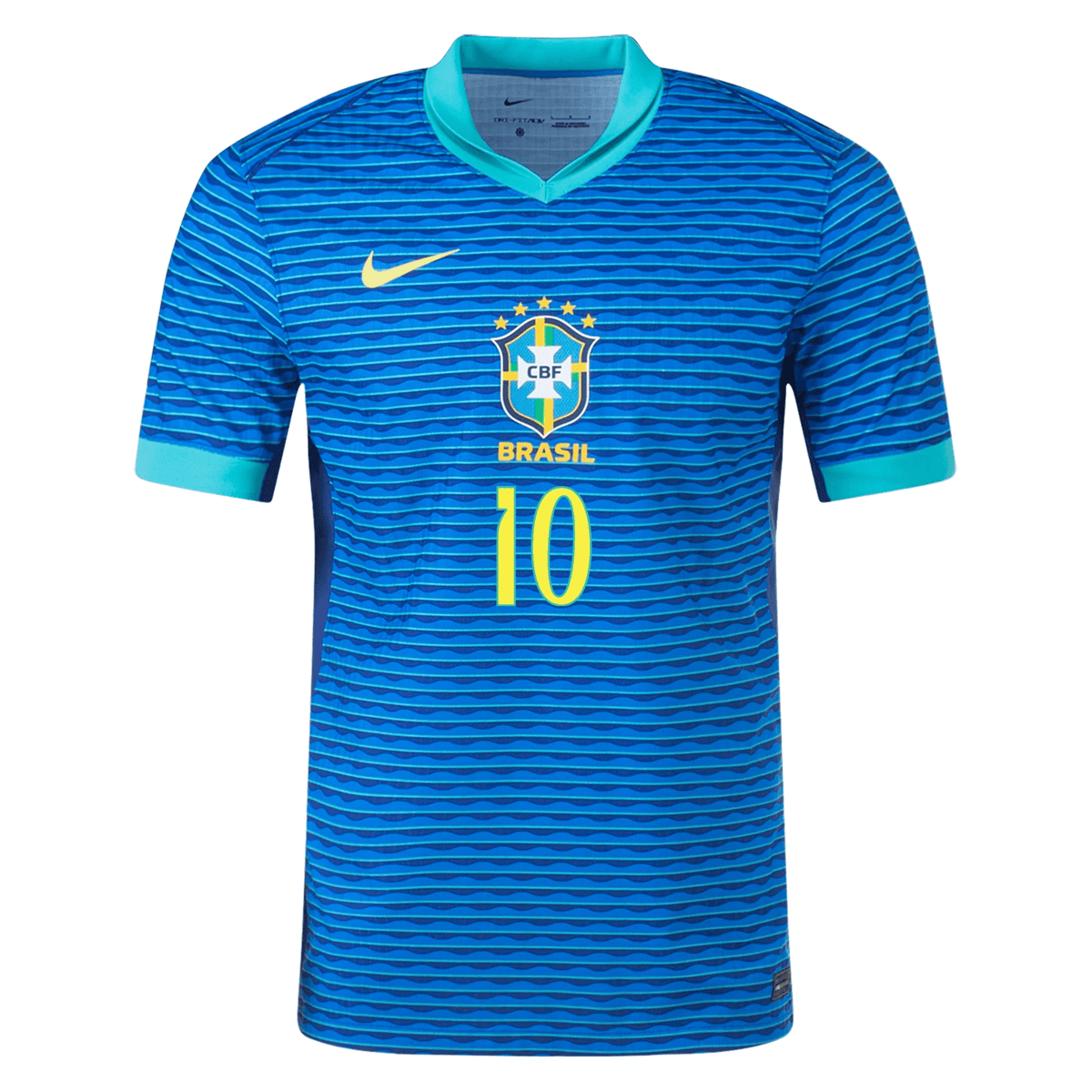 Nike Brazil Authentic Pele Away Jersey 24/25 Soar/Dynamic Yellow) | SoccerWearhouse