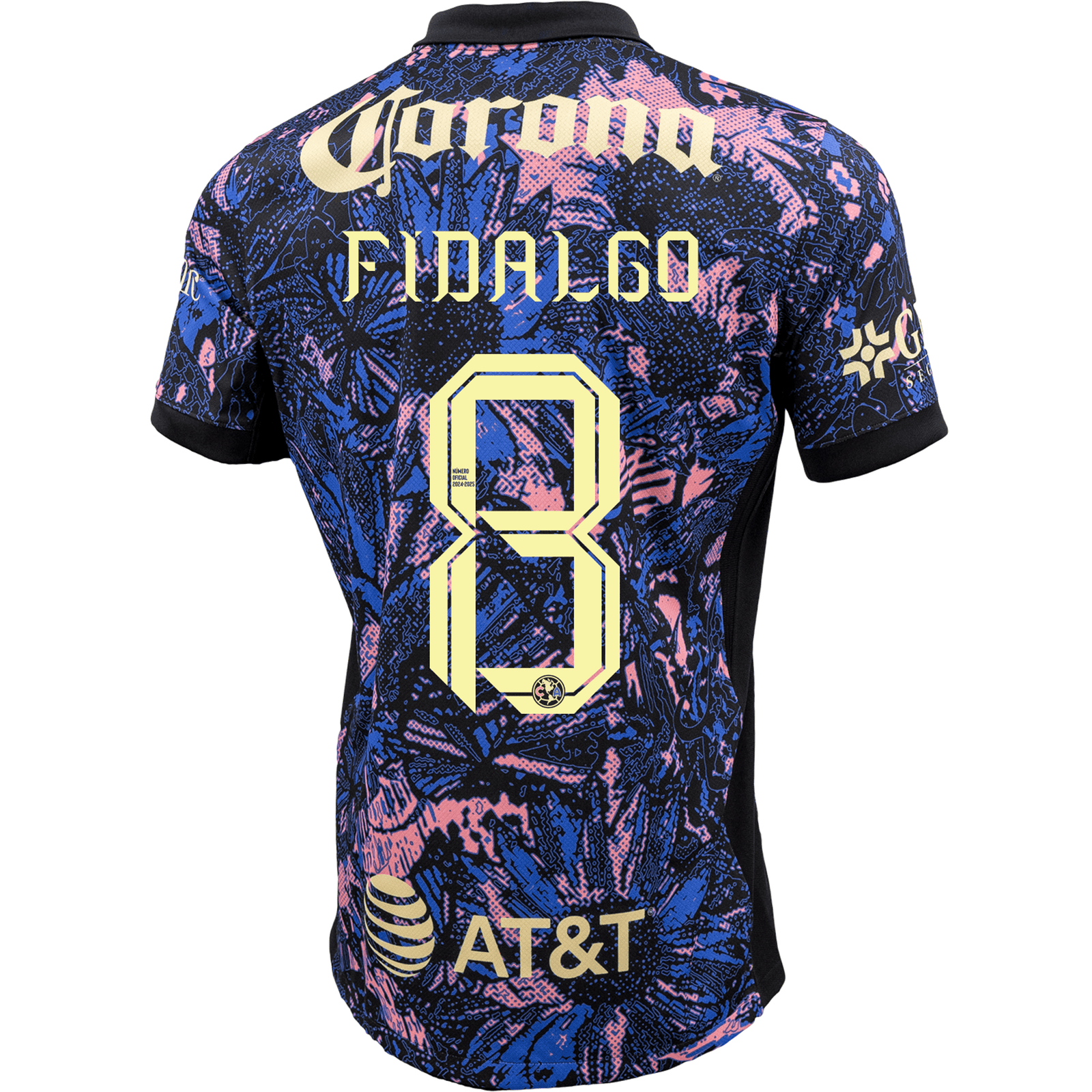 Nike Club America Álvaro Fidalgo Third Jersey 24/25 (Medium Blue/Black/Lemon Chiffon) | SoccerWearhouse