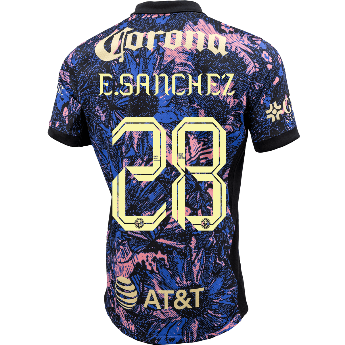 Nike Club America Érick Sánchez Third Jersey 24/25 (Medium Blue/Black/Lemon Chiffon) | SoccerWearhouse