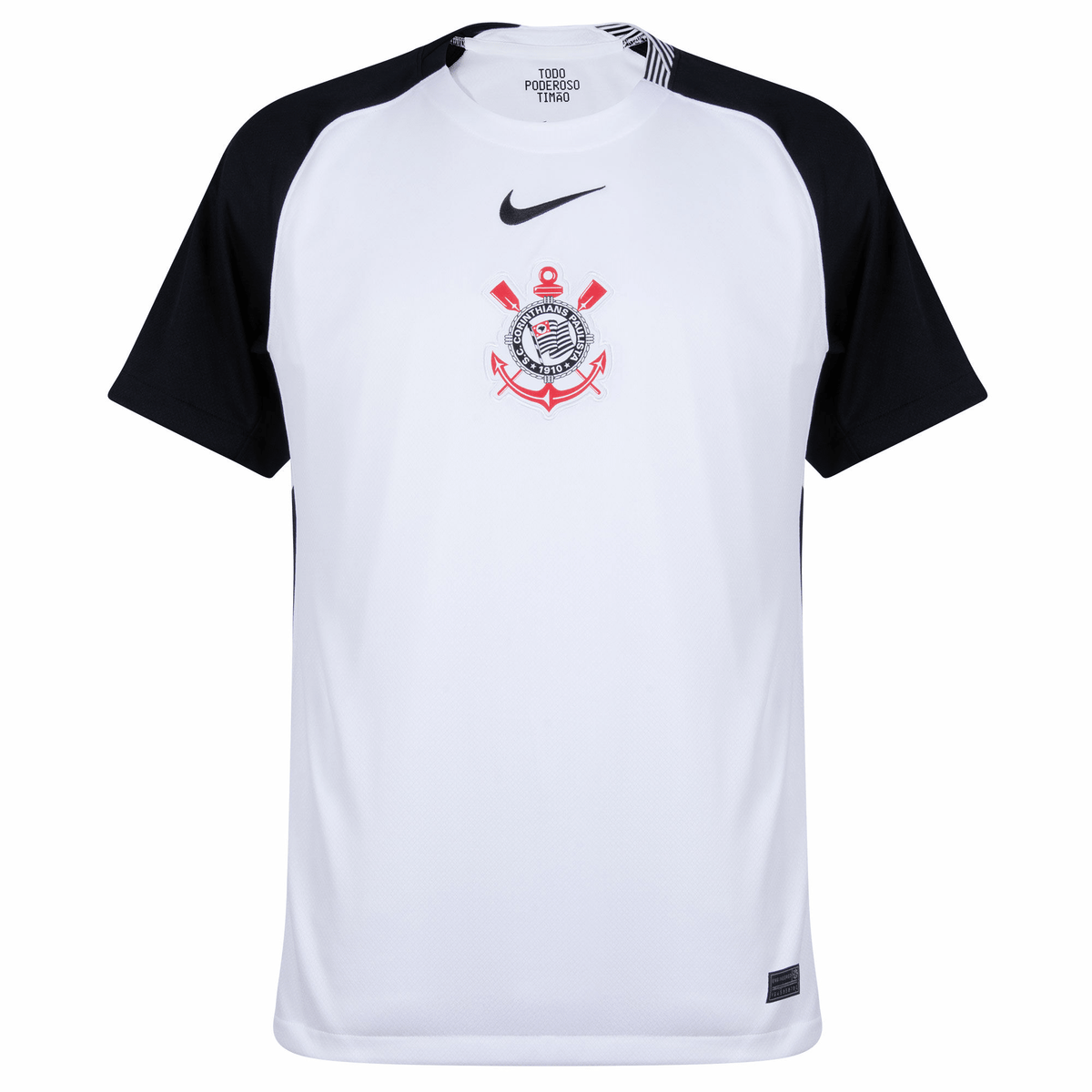 Nike Corinthians Home Jersey 25/26 (White/Black) | SoccerWearhouse