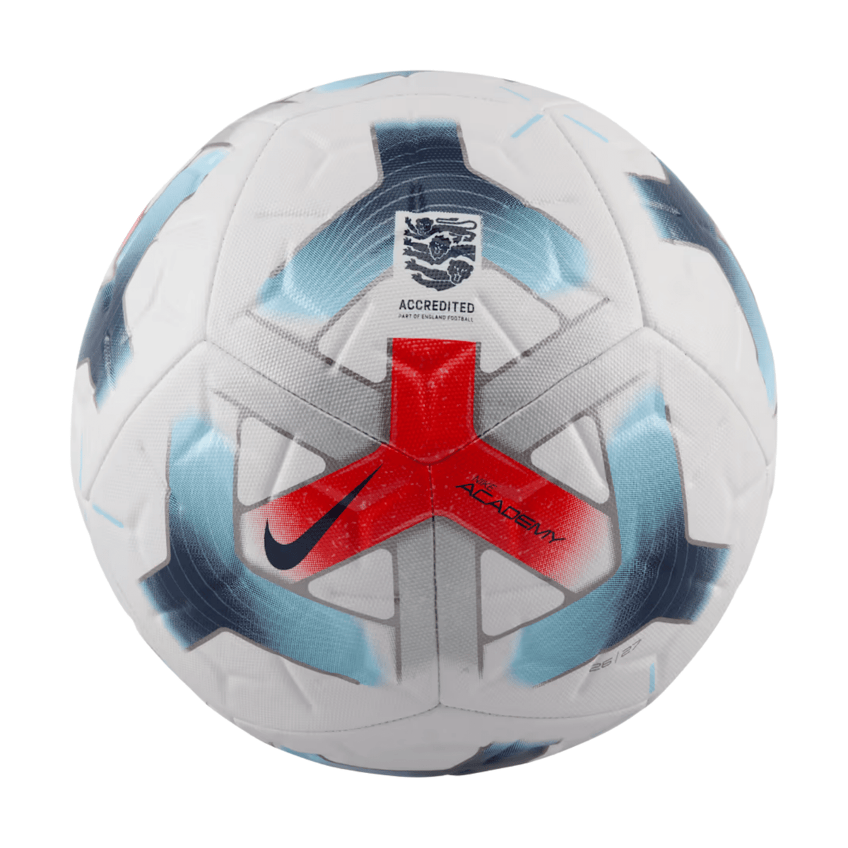 Nike England Academy Soccer Ball (White/Red/Blue) | SoccerWearhouse