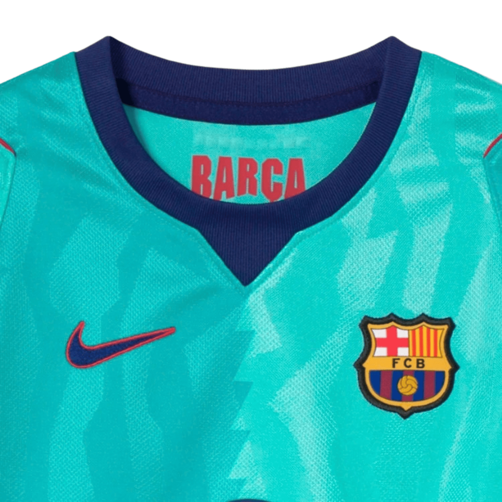 Nike FC Barcelona 26/27 Little Kids Third 3-Piece Soccer Jersey Set (Green Frost) | SoccerWearhouse