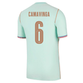 Nike France Eduardo Camavinga Away Jersey 2026 (Igloo/Monarch)