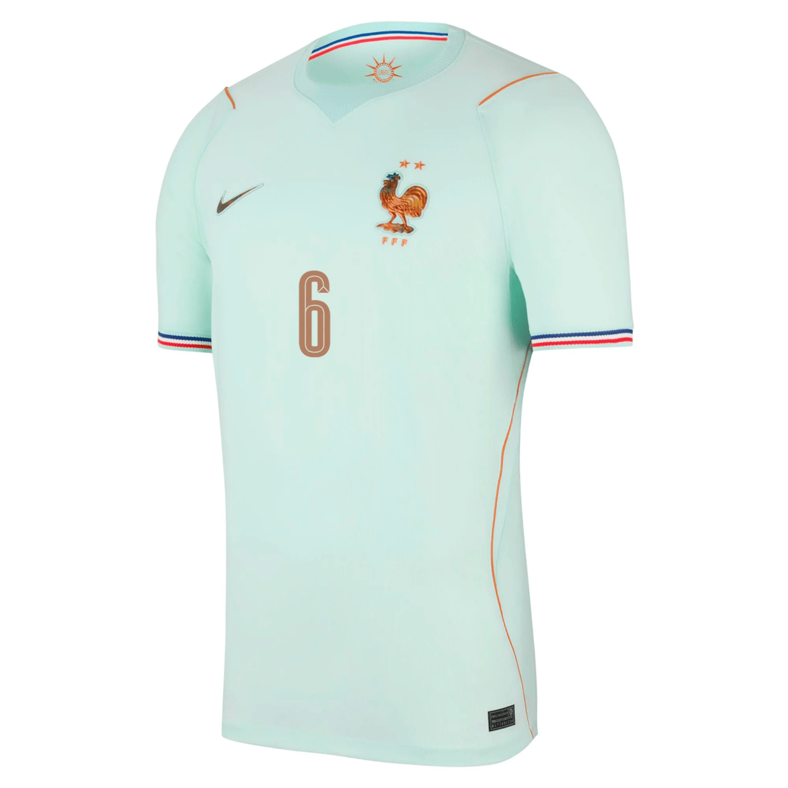 Nike France Eduardo Camavinga Away Jersey 2026 (Igloo/Monarch) | SoccerWearhouse