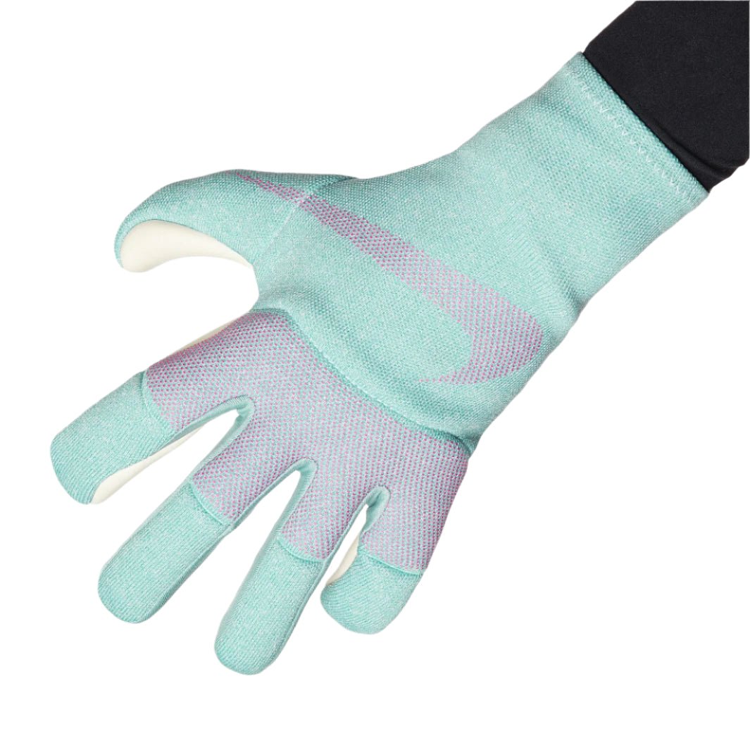 Nike GK Dynamic Fit Goalkeeper Gloves (Ocean Cube/Pink Blast/Aurora Green) | SoccerWearhouse