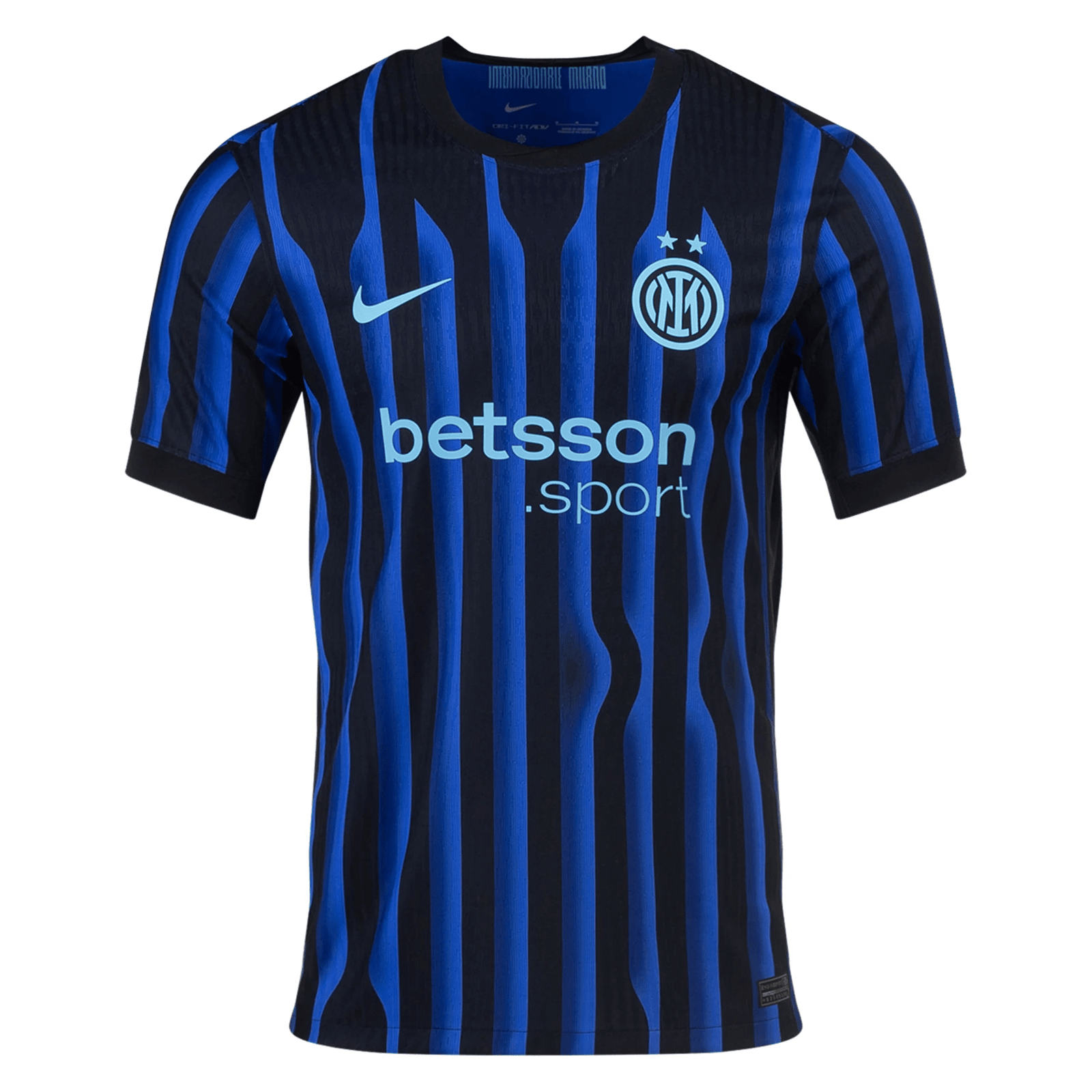 Nike Inter Milan Authentic Home Jersey 25/26 (Lyon Blue/Black/Chlorine Blue) | SoccerWearhouse