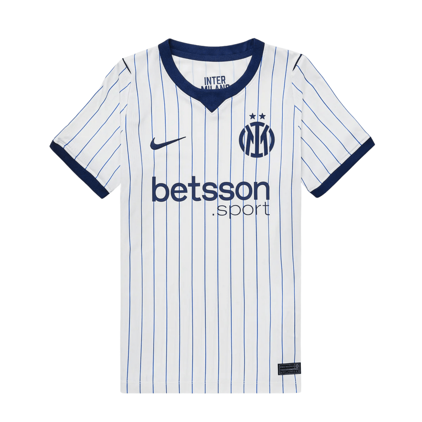 Nike Inter Milan Match Authentic Away Jersey 26/27 (White/Blue) | SoccerWearhouse