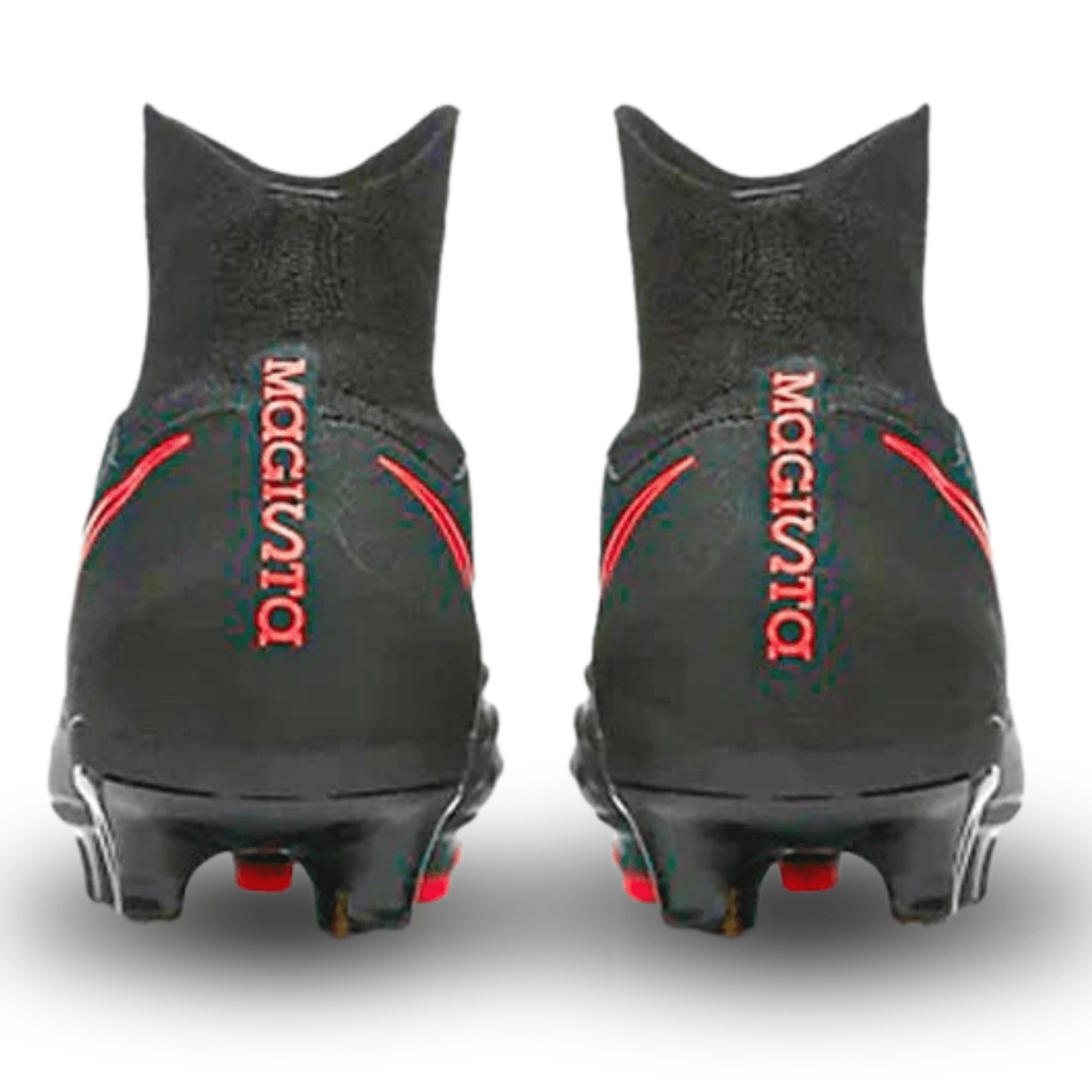 Nike Jr. Magitsa Obra II FG (Black/Total Crimson) | SoccerWearhouse