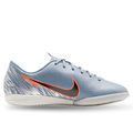 Nike Jr Mercurial Vapor 12 Academy GS IC Indoor Court Soccer Shoes (Armory Blue/Wolf Grey)