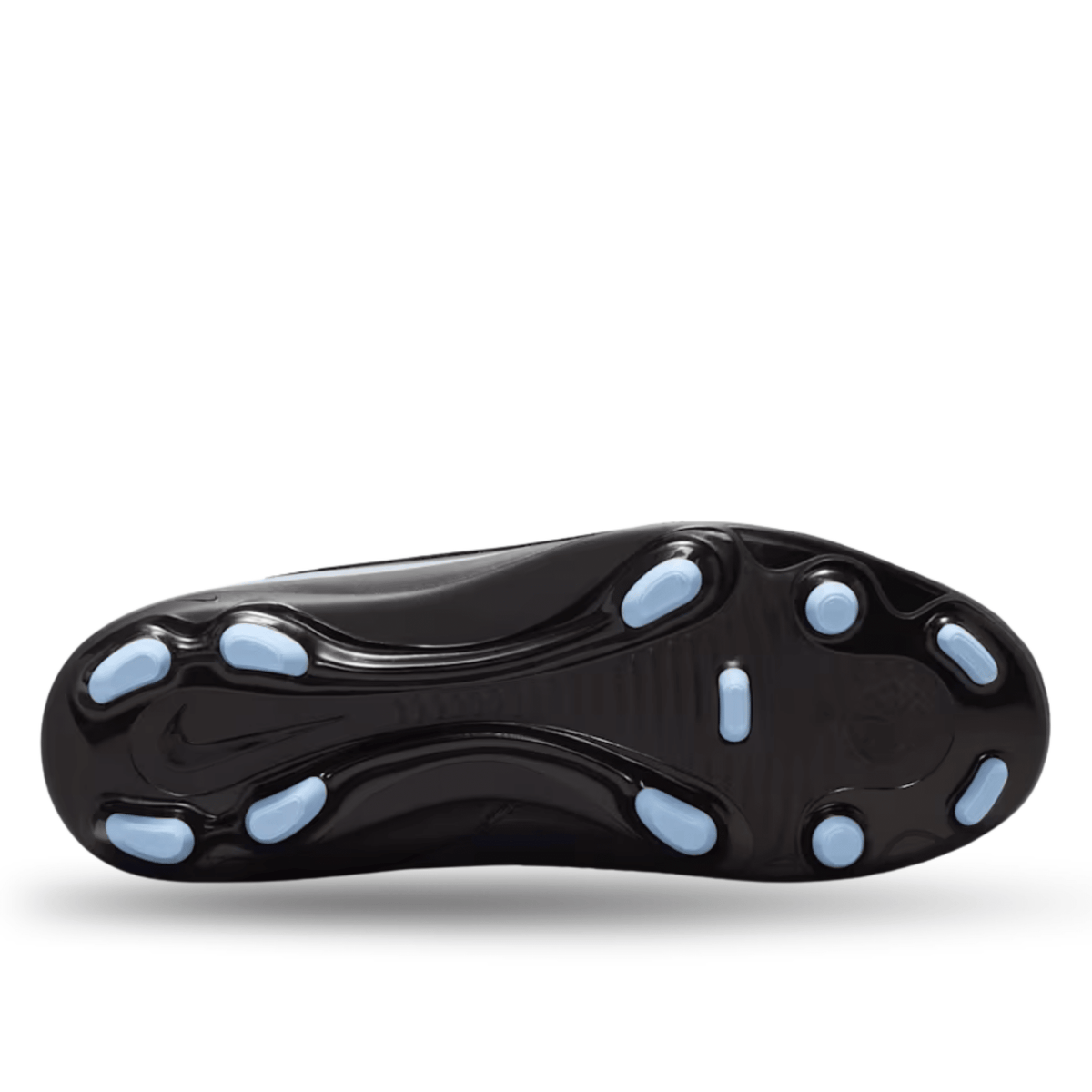 Nike Jr. Phantom 6 High Club Firm Ground/Ground Soccer Cleats (Black/Black) | SoccerWearhouse