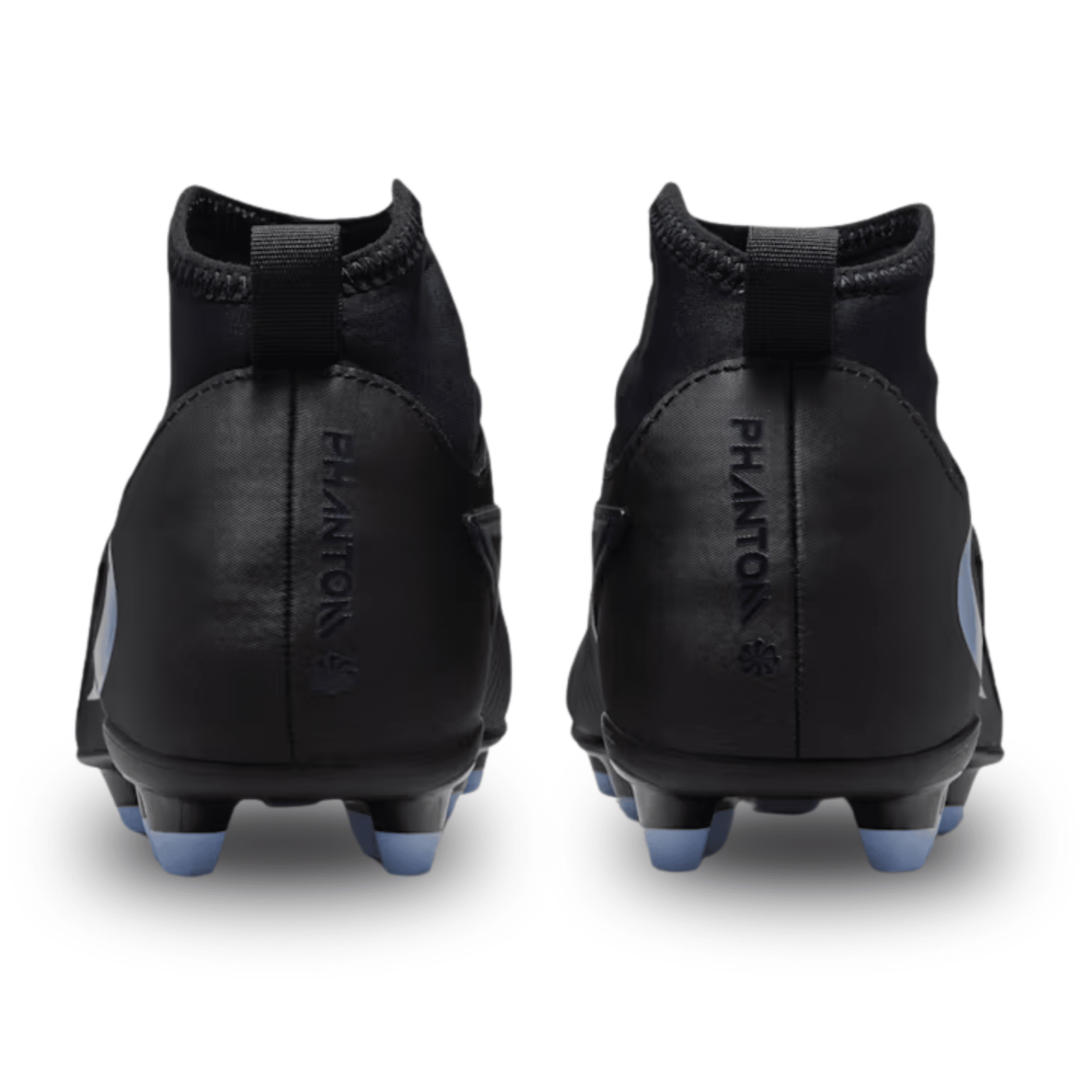 Nike Jr. Phantom 6 High Club Firm Ground/Ground Soccer Cleats (Black/Black) | SoccerWearhouse