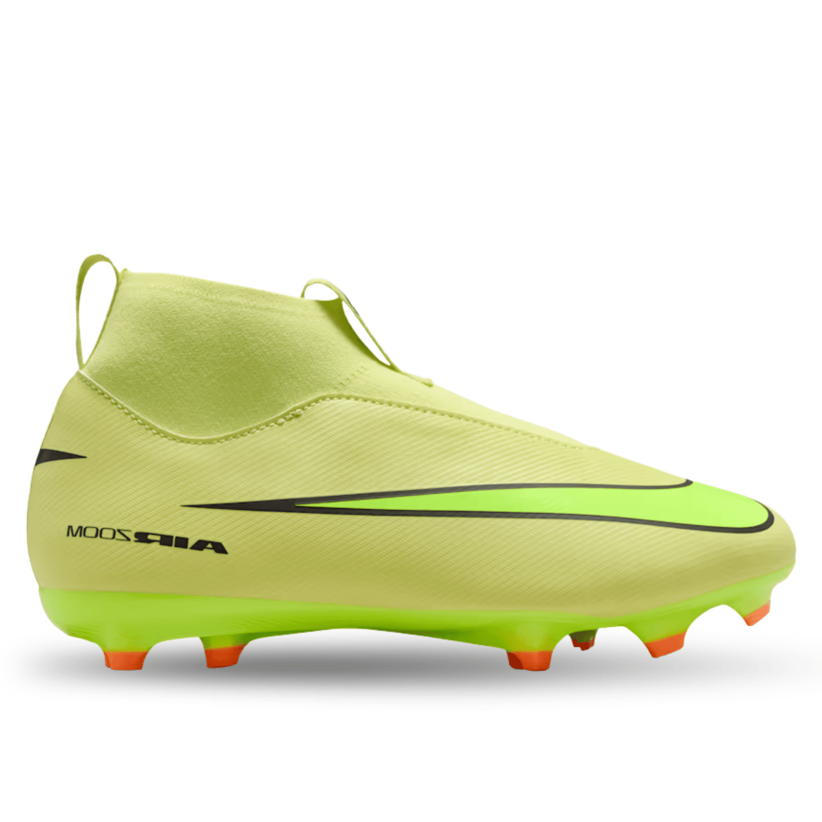 Nike Jr Zoom Superfly 10 Academy Firm/Multi Ground Soccer Cleats (Limelight/Volt - Hyper Crimson) | SoccerWearhouse