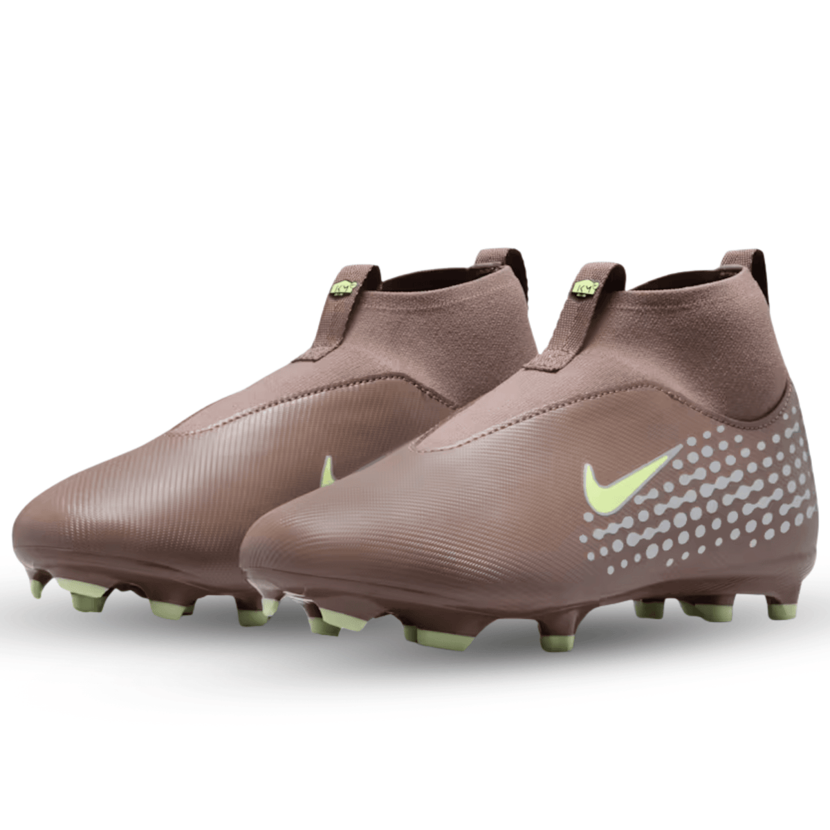 Nike Jr Zoom Superfly 10 Academy KM FG/MG Soccer Cleats (Plum Eclipse/Metallic Silver) | SoccerWearhouse