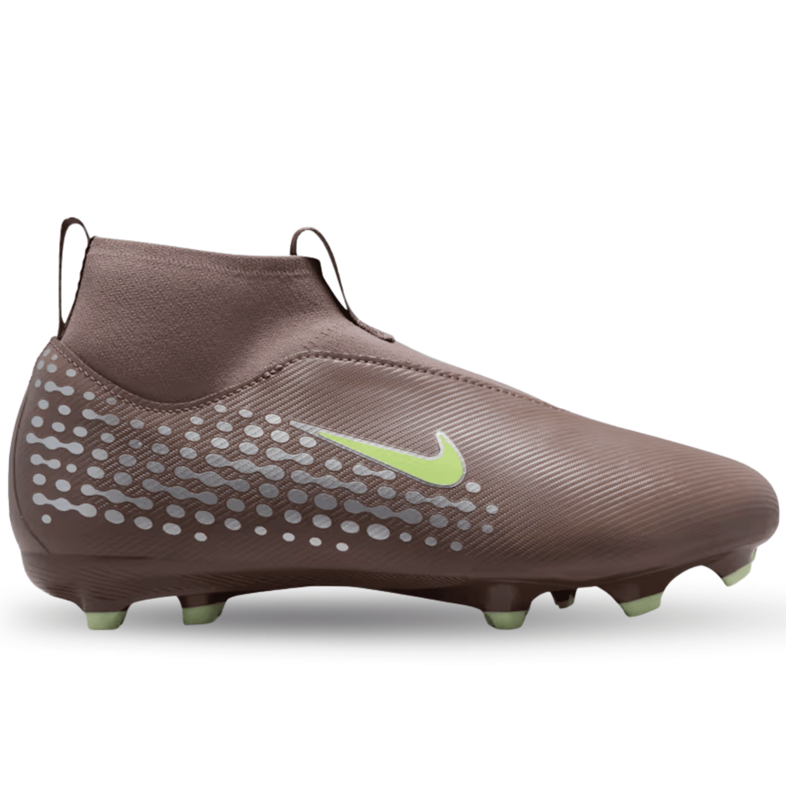 Nike Jr Zoom Superfly 10 Academy KM FG/MG Soccer Cleats (Plum Eclipse/Metallic Silver) | SoccerWearhouse