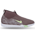 Nike Jr Zoom Superfly 10 Academy KM Turf Soccer Shoes (Plum Eclipse/Metallic Silver)