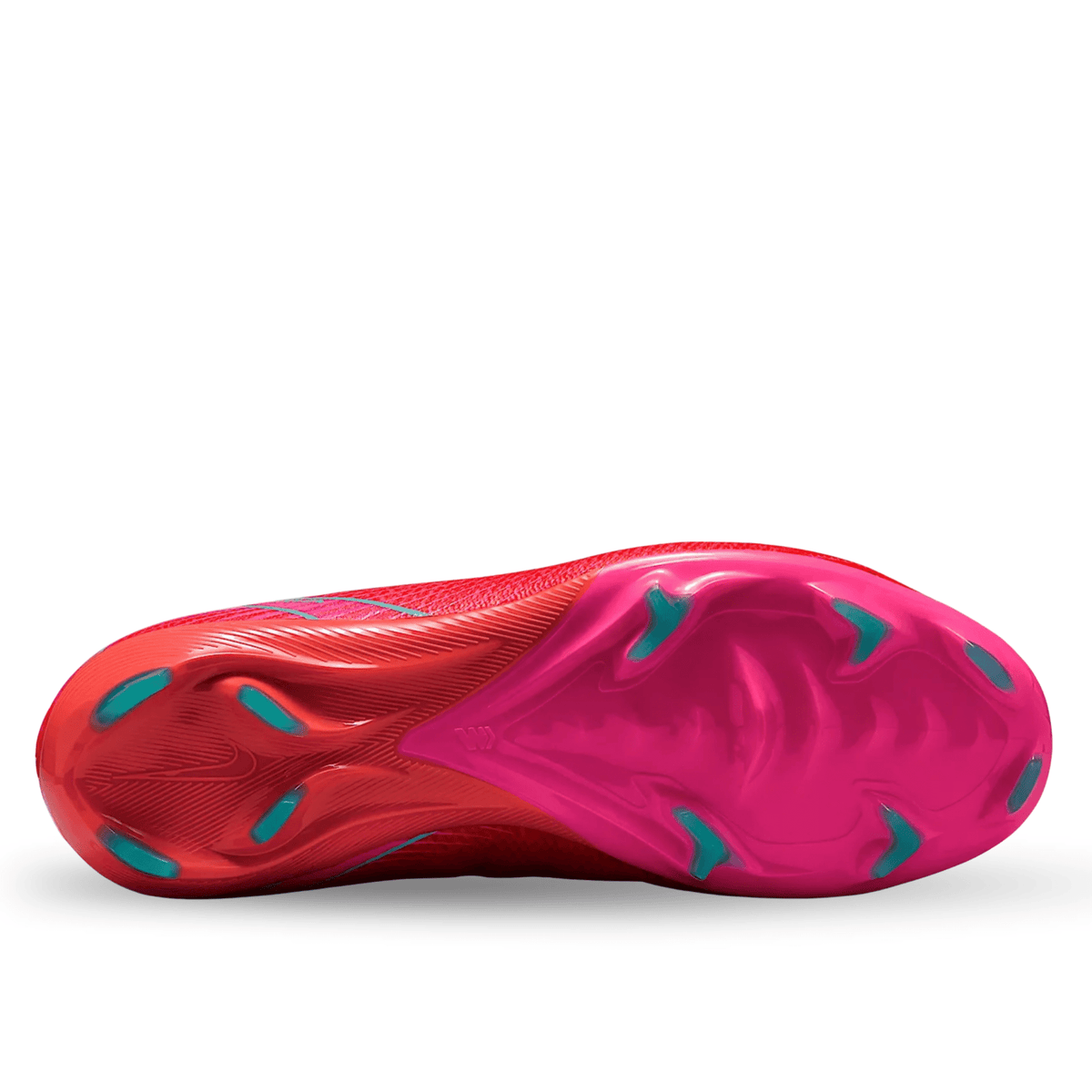 Nike Jr. Zoom Vapor 16 Pro FG Soccer Cleats (Ember Glow/Aurora Green) | SoccerWearhouse