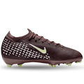 Nike Jr Zoom Vapor 16 Pro KM Firm Ground Soccer Cleats (Plum Eclipse/Metallic Silver)