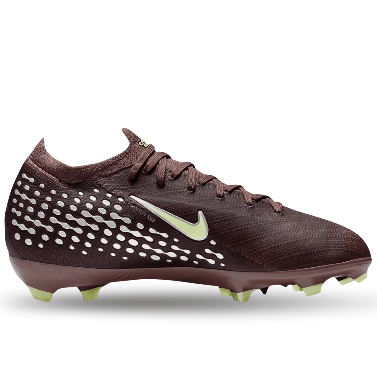 Nike Jr Zoom Vapor 16 Pro KM Firm Ground Soccer Cleats (Plum Eclipse/Metallic Silver) | SoccerWearhouse