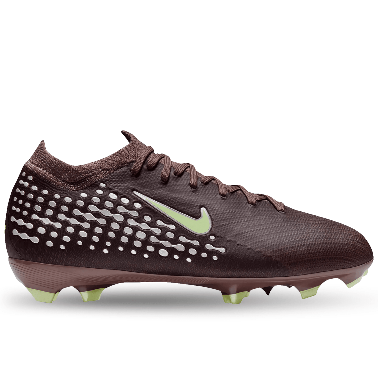 Nike Jr Zoom Vapor 16 Pro KM Firm Ground Soccer Cleats (Plum Eclipse/Metallic Silver) | SoccerWearhouse