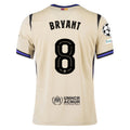 Nike Kobe Bryant Men's FC Barcelona Away Jersey 25/26 w/ Champions League Patches (Team Gold/Persion Violet/Black)